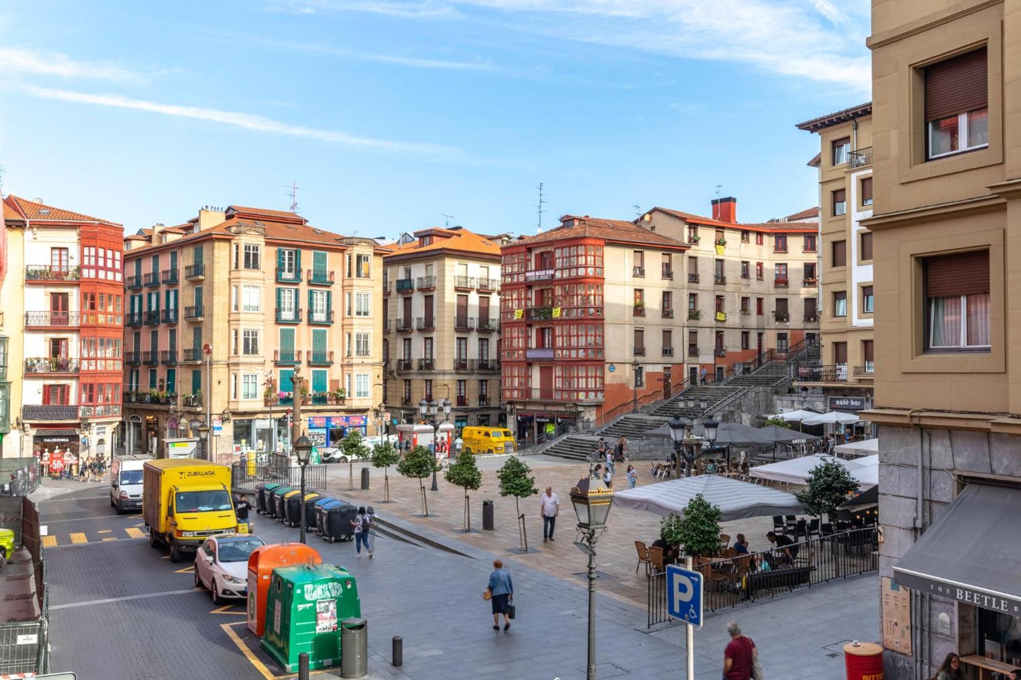 Plaza Unamuno - Casco Viejo - Parking Opcional Lejlighed Bilbao Eksteriør billede